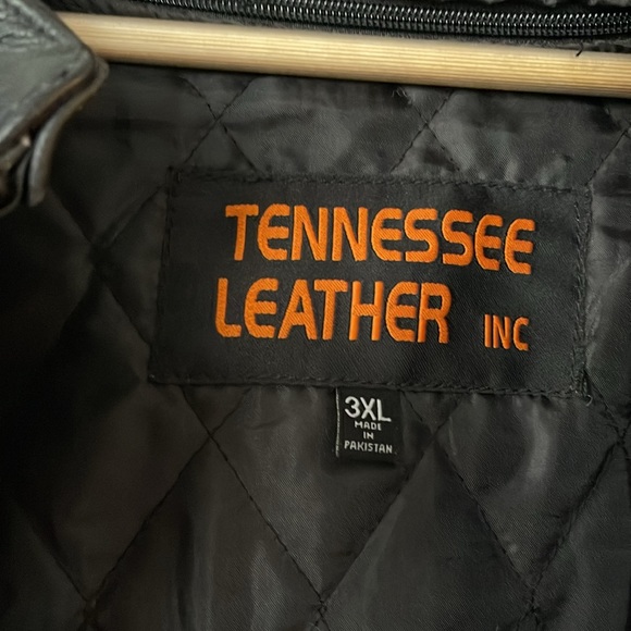 Men’s Leather Mororcycle Jacket - Picture 5 of 6